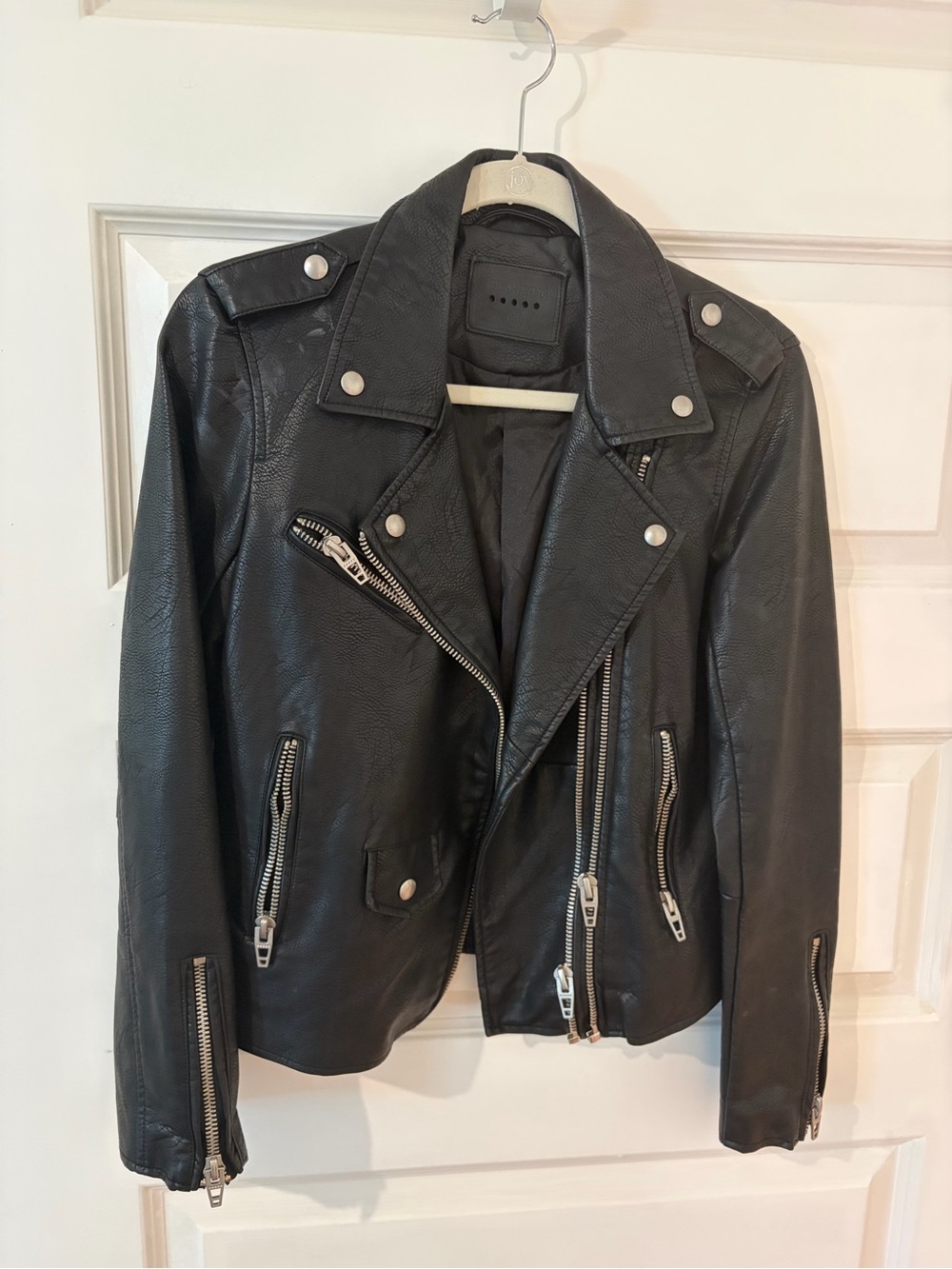 Faux Leather Moto jacket